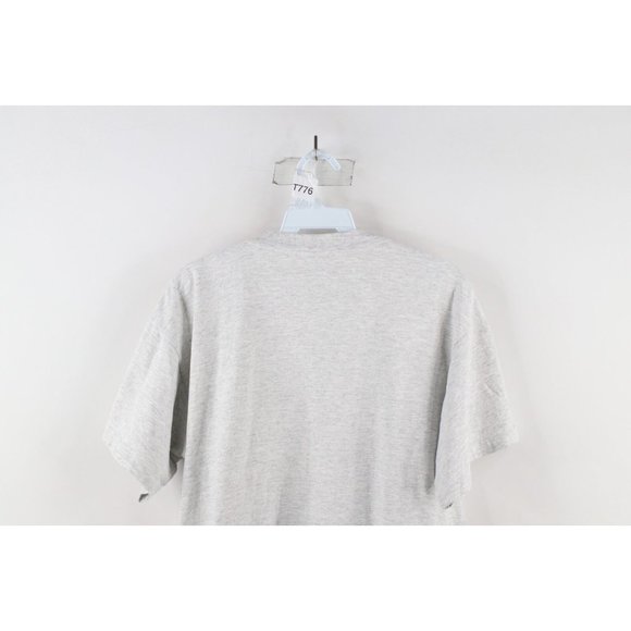 Vintage 90s Mens Large Philadelphia Eagles Football Legends T-Shirt Gray USA - Picture 12 of 13